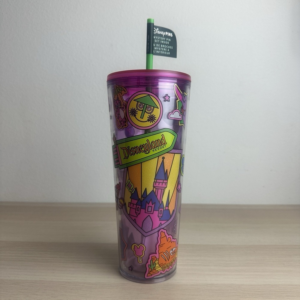 NEW Disney Parks 2026‎ Disneyland Starbucks Tumbler (NO PINS)